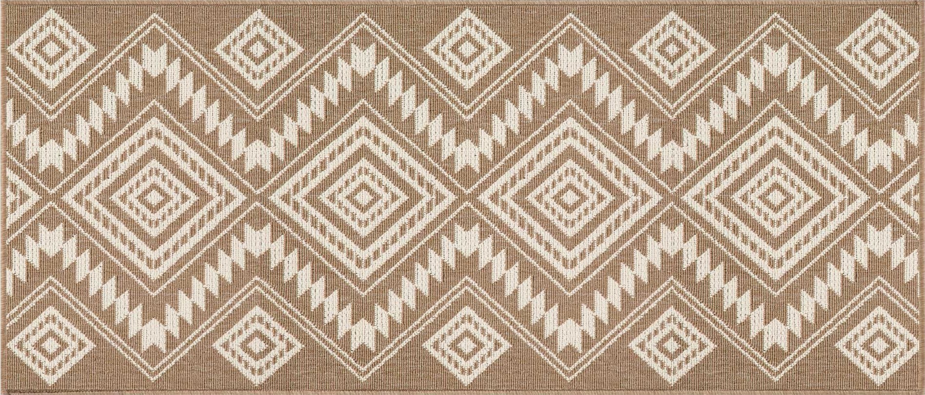Douceur d`Interieur Chodnik do kuchni LEXY, etniczny wzór