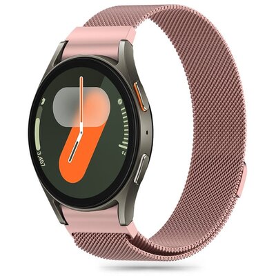 MILANESEBAND BRANSOLETA MEDIOLAŃSKA BRANSOLETKA DO SAMSUNG GALAXY WATCH 4 / 4 CLASSIC / 5 / 5 PRO / 6 / 6 CLASSIC / 7 / FE - ROSE GOLD
