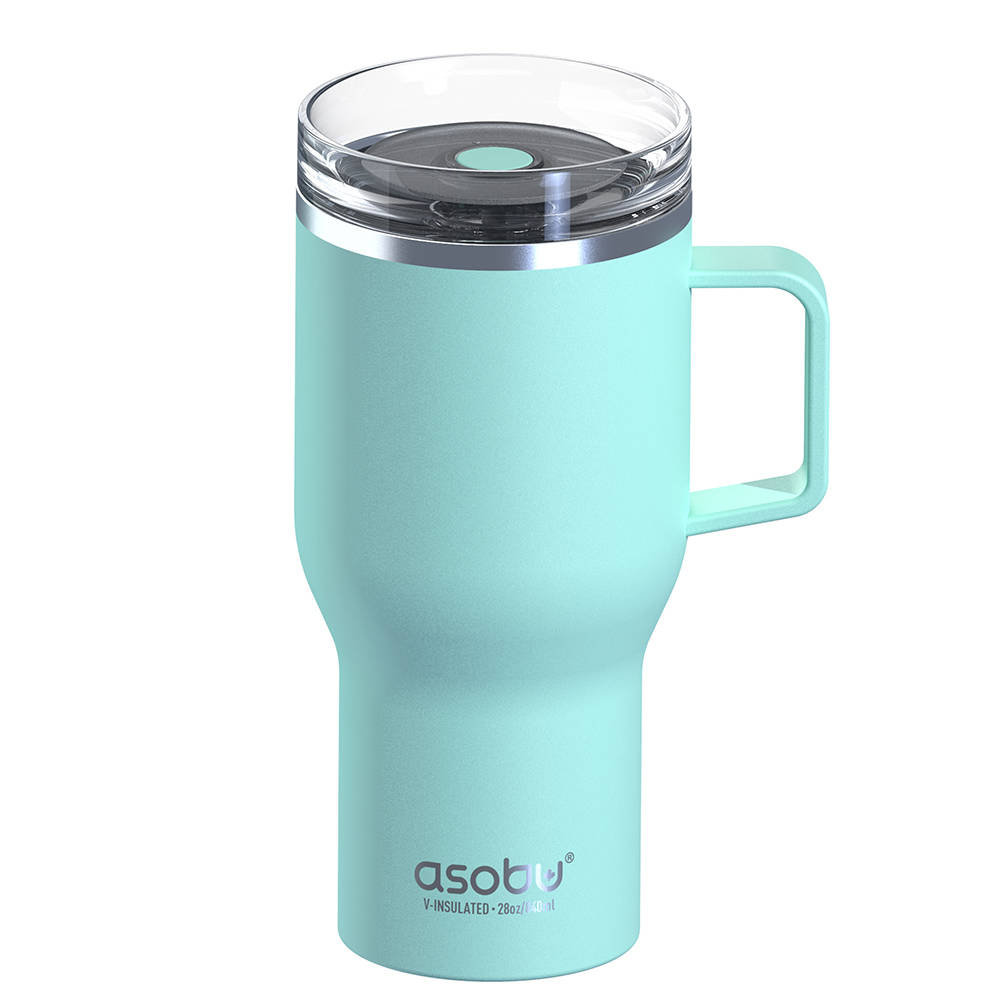 Kubek termiczny z pokrywką Asobu 360 Lid - mint