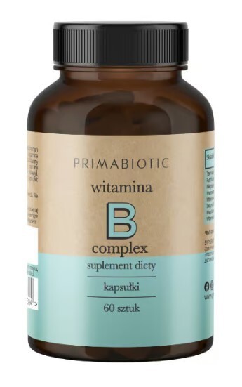 Primabiotic Witamina B complex, 60 kapsułek