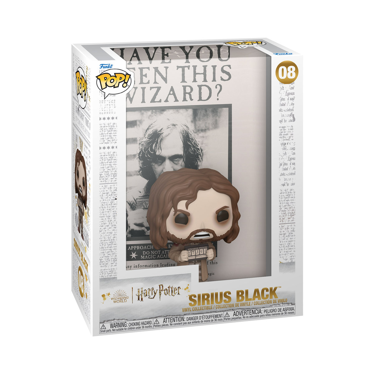 Funko POP! Harry Potter, figurka kolekcjonerska, Sirius Black, 08