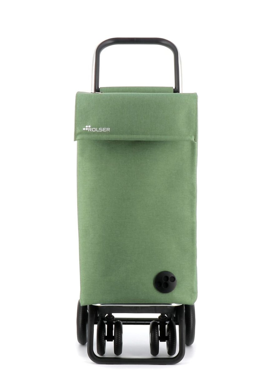 Wózek na zakupy Rolser Sbelta Tweed 4x4 - green