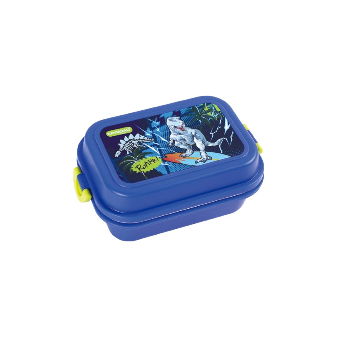 Lunch box plastikowy z przegródką Keyroad Dino