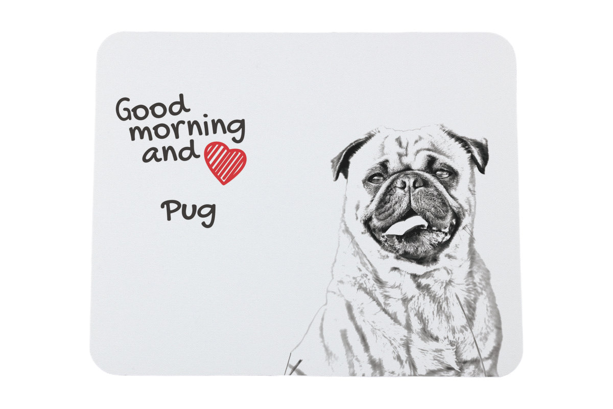 Mops podkładka pod mysz z psem Art-Dog