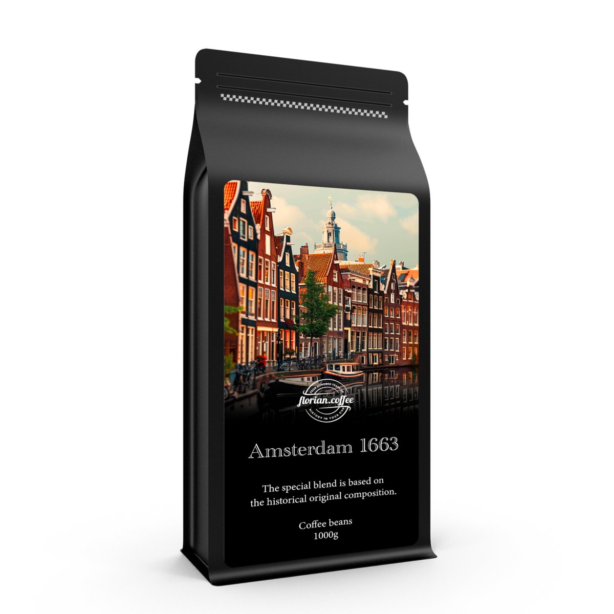 ŚWIEŻO PALONA KAWA ZIARNISTA 1KG AMSTERDAM - 100% ARABICA