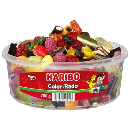 HARIBO żelki Color-Rado lukrecja 750 g