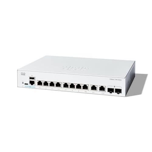 8-portowy zestaw CISCO Catalyst 1300 GE Ext PS 2x1G