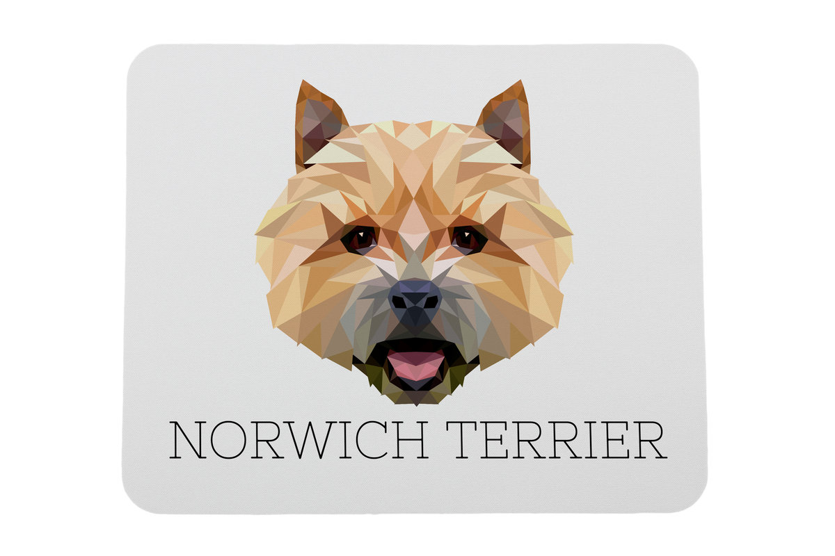 Norwich Terrier podkładka geometryczny Art-Dog