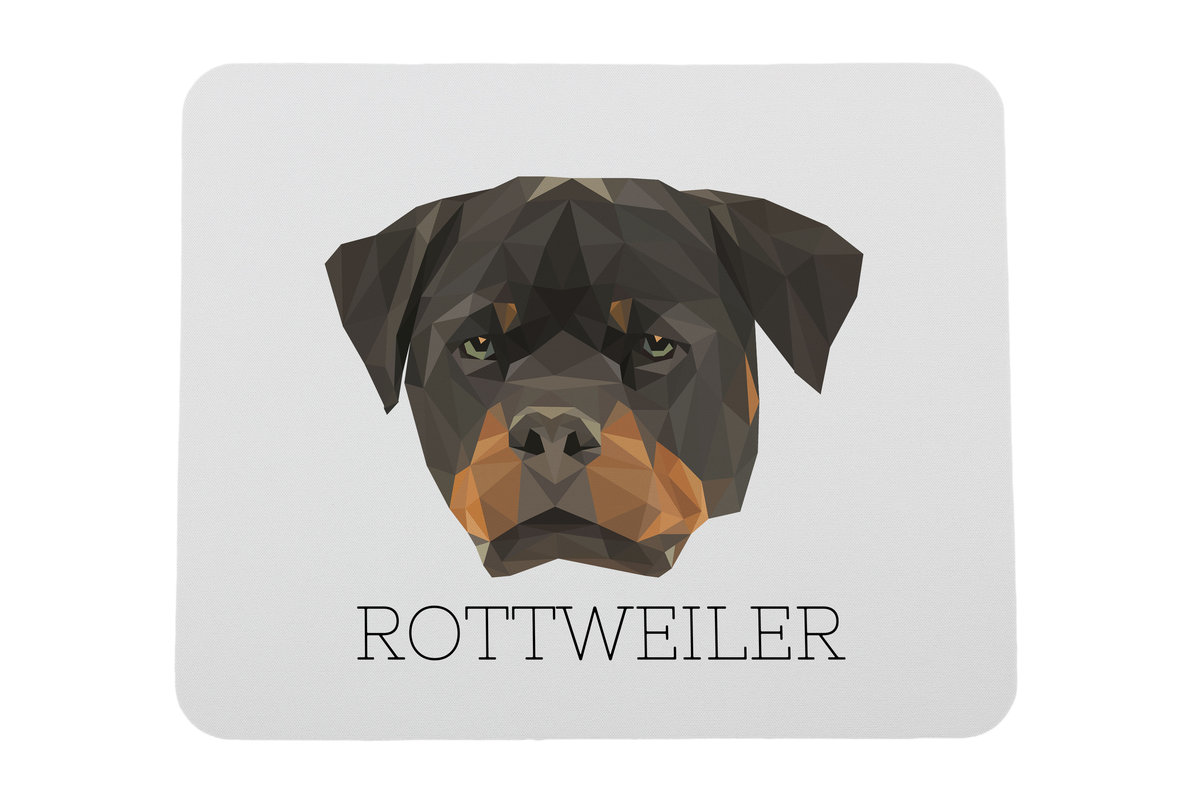 Rottweiler podkładka geometryczny Art-Dog