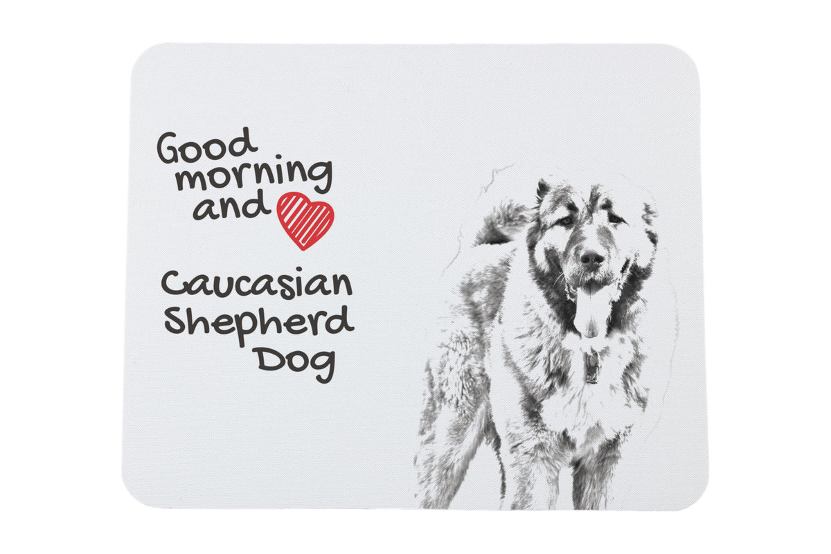Owczarek kaukaski  podkładka pod mysz z psem Art-Dog