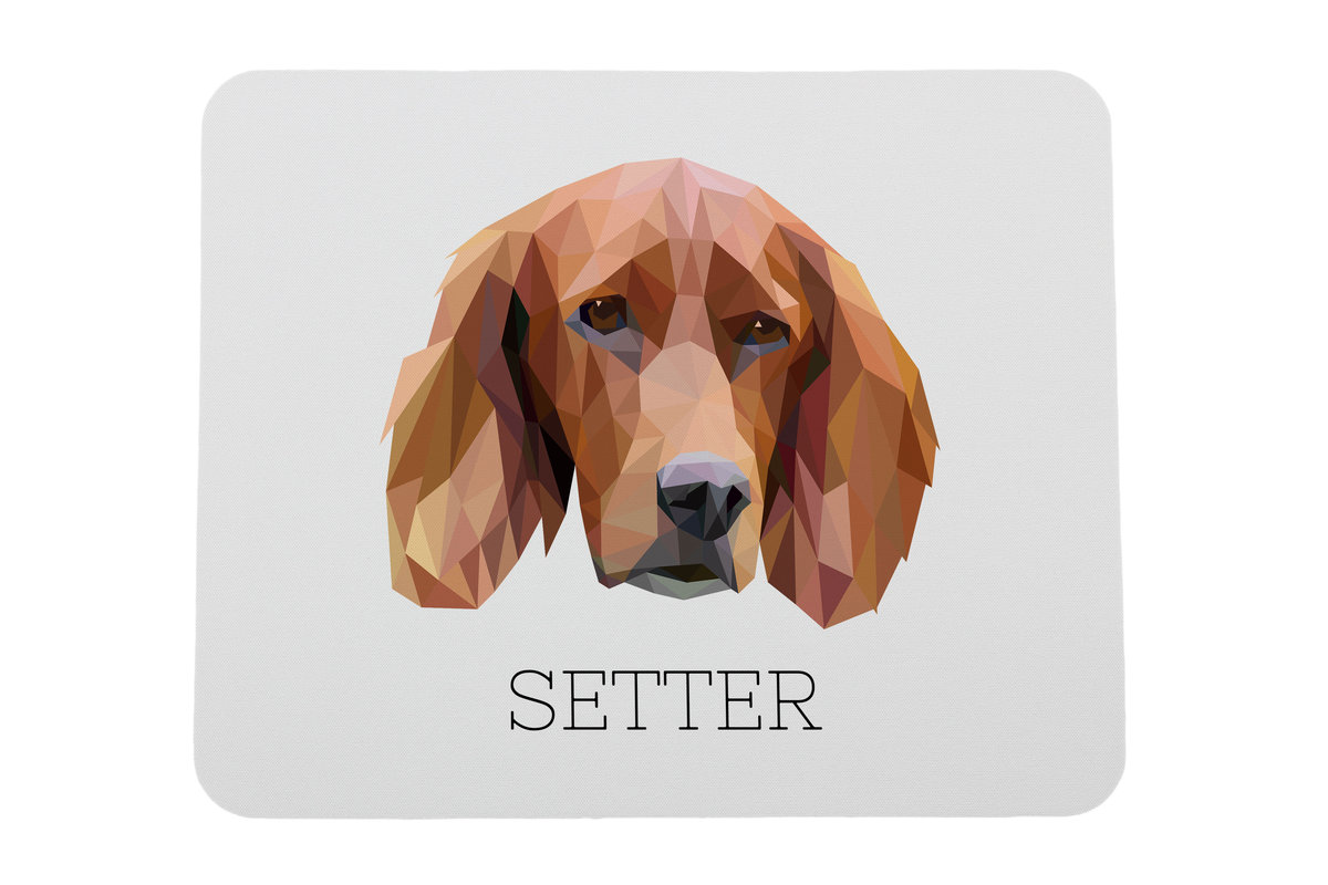 Seter angielski podkładka geometryczny Art-Dog