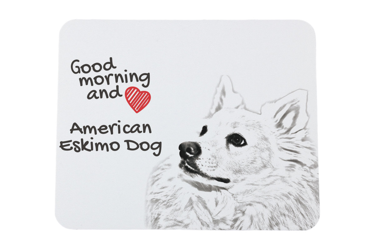 American Eskimo Dog podkładka pod mysz z psem Art-Dog