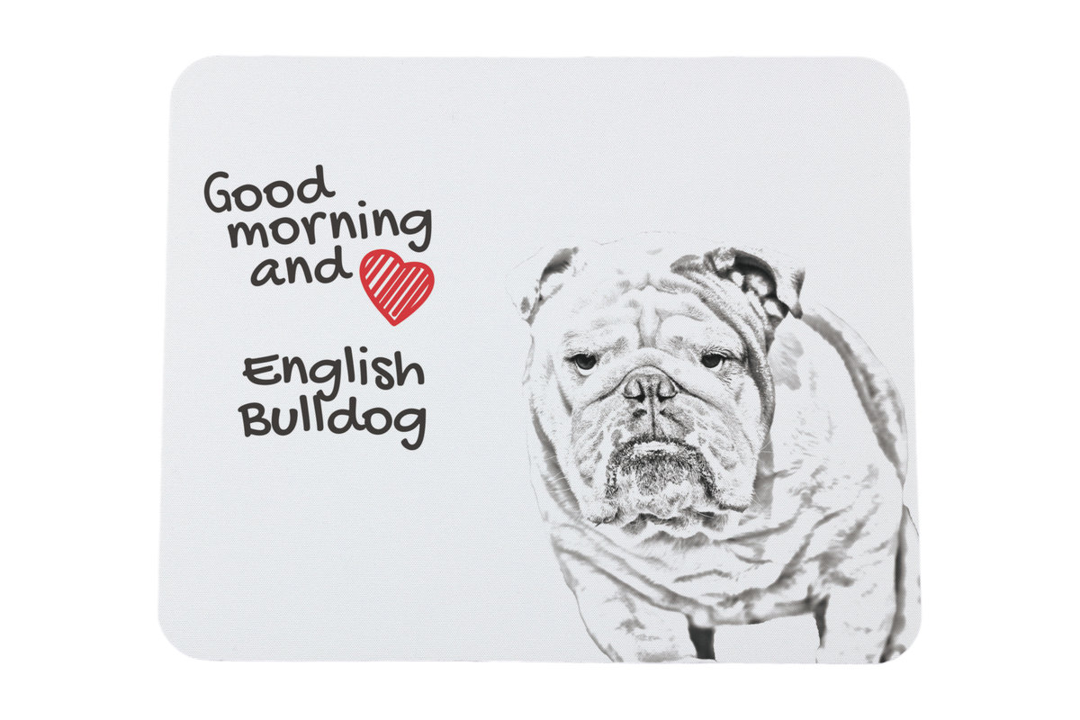 Buldog podkładka pod mysz z psem Art-Dog