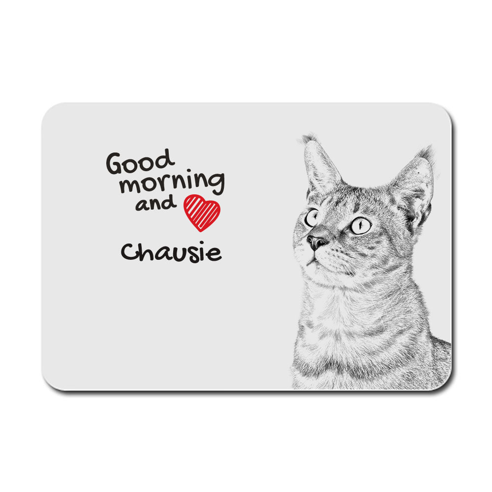 Chausie podkładka pod mysz z kotem Art-Dog
