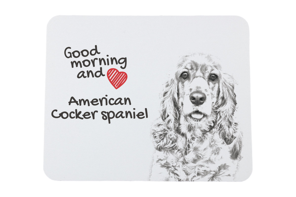 Cocker spaniel amerykański podkładka pod mysz z psem Art-Dog