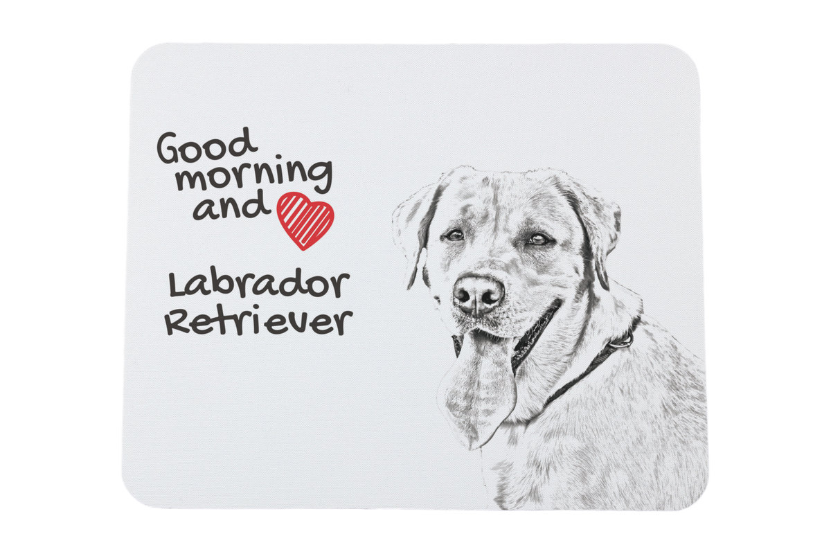 Labrador Retriever I podkładka pod mysz z psem Art-Dog