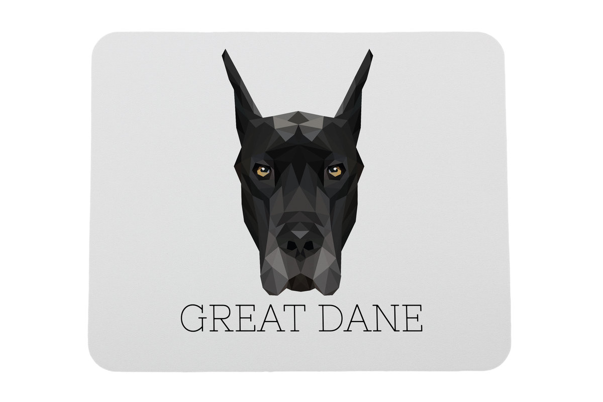 Dog niemiecki podkładka geometryczny Art-Dog