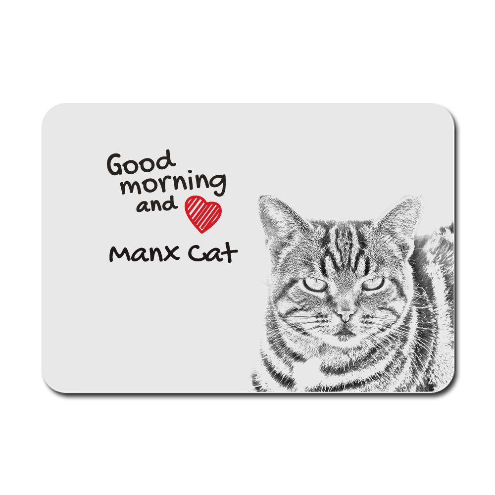 Kot Manx podkładka pod mysz z kotem Art-Dog