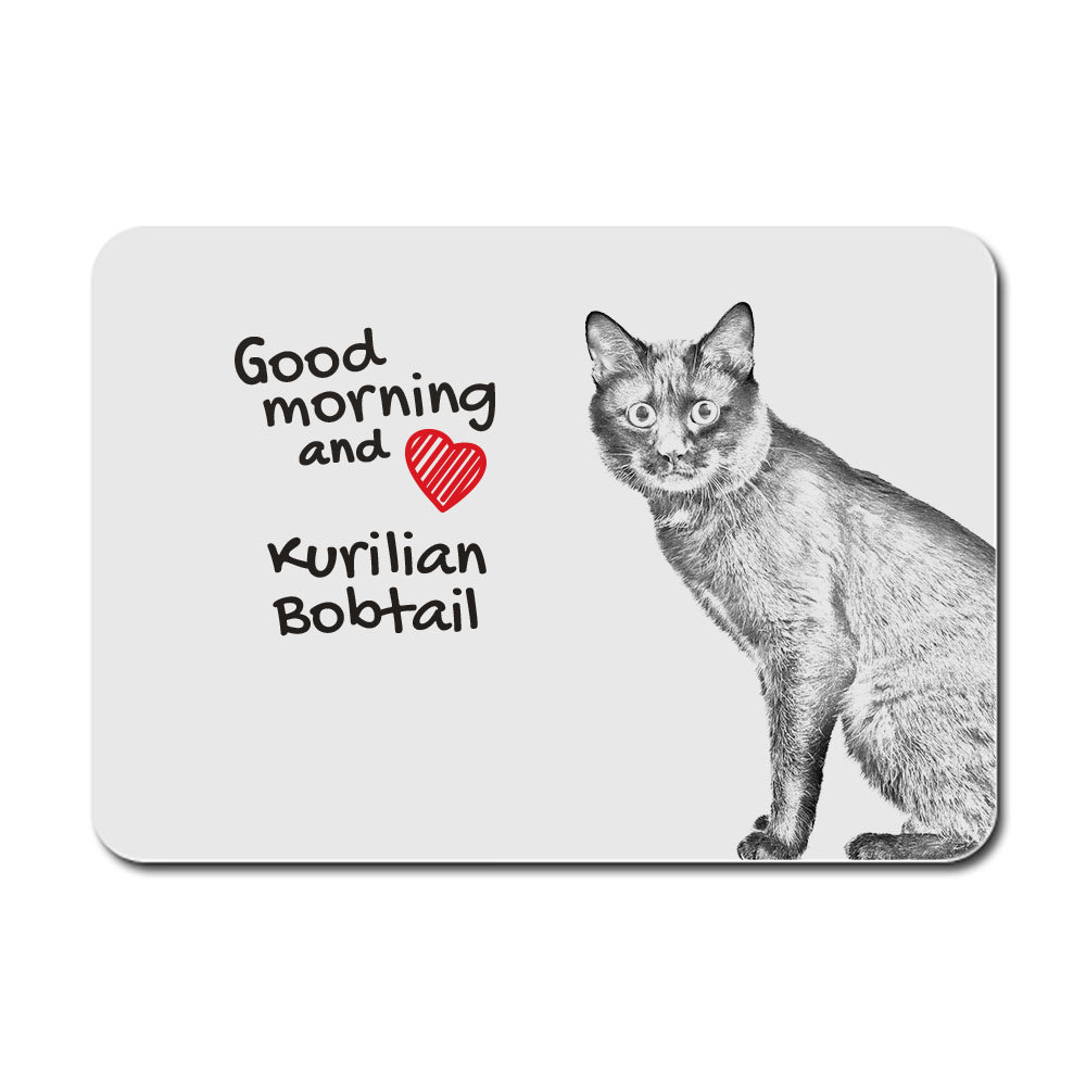 Kurylski bobtail podkładka pod mysz z kotem Art-Dog