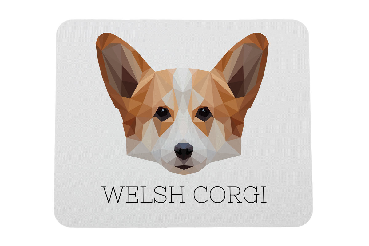 Pembroke Welsh Corgi podkładka geometryczny Art-Dog