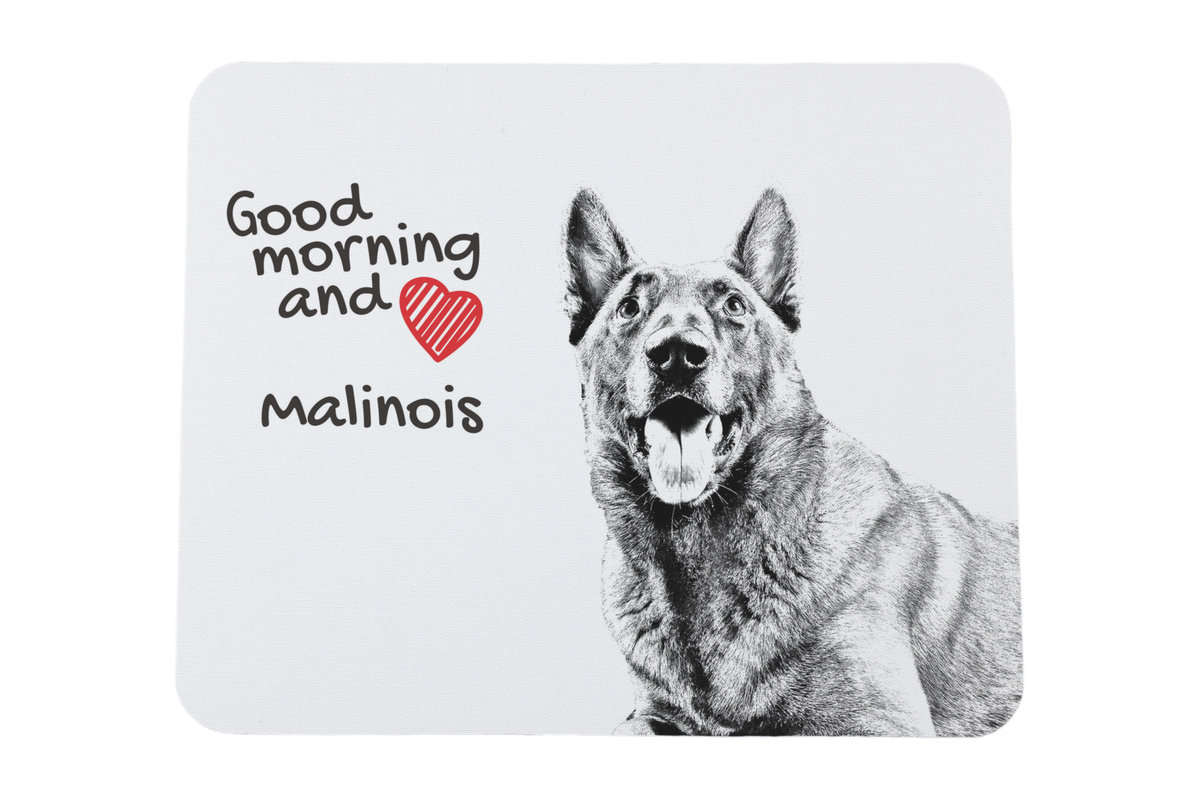 Malinois Owczarek belgijski podkładka pod mysz z psem Art-Dog