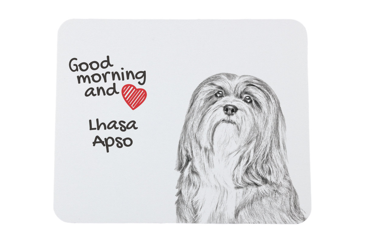 Lhasa Apso podkładka pod mysz z psem Art-Dog