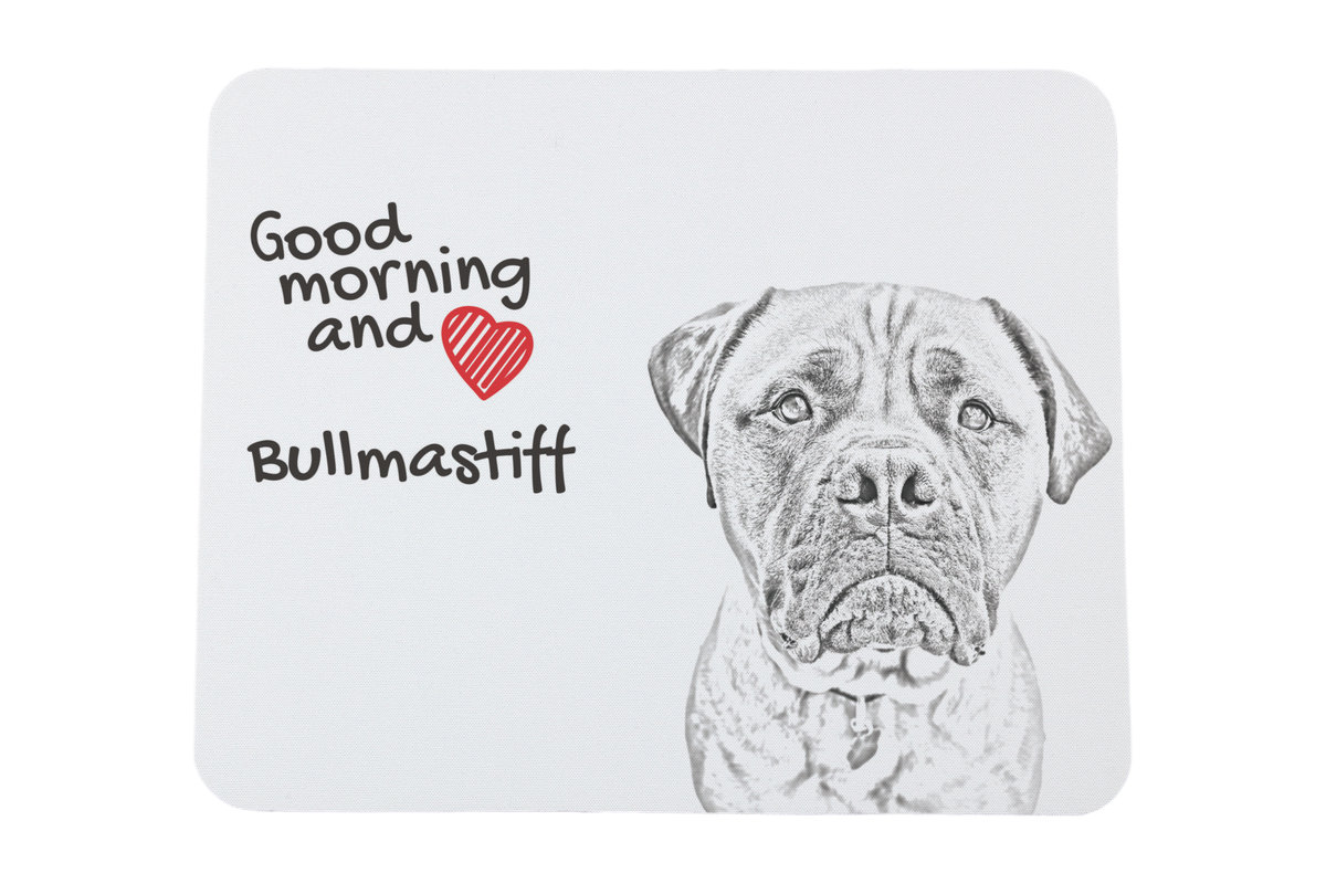 Bullmastiff podkładka pod mysz z psem Art-Dog