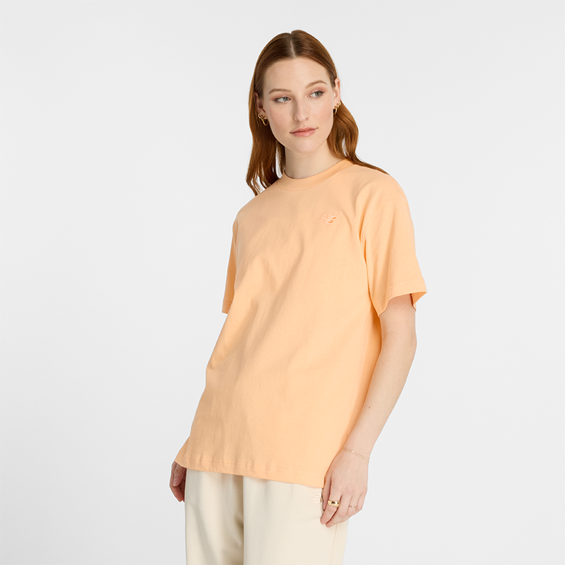 Koszulka damska New Balance WT41501PAE  pomarańczowa