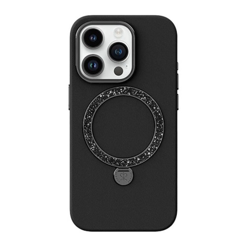 Etui Joyroom PN-15L2 Dancing Circle do iPhone 15 Pro (czarne)