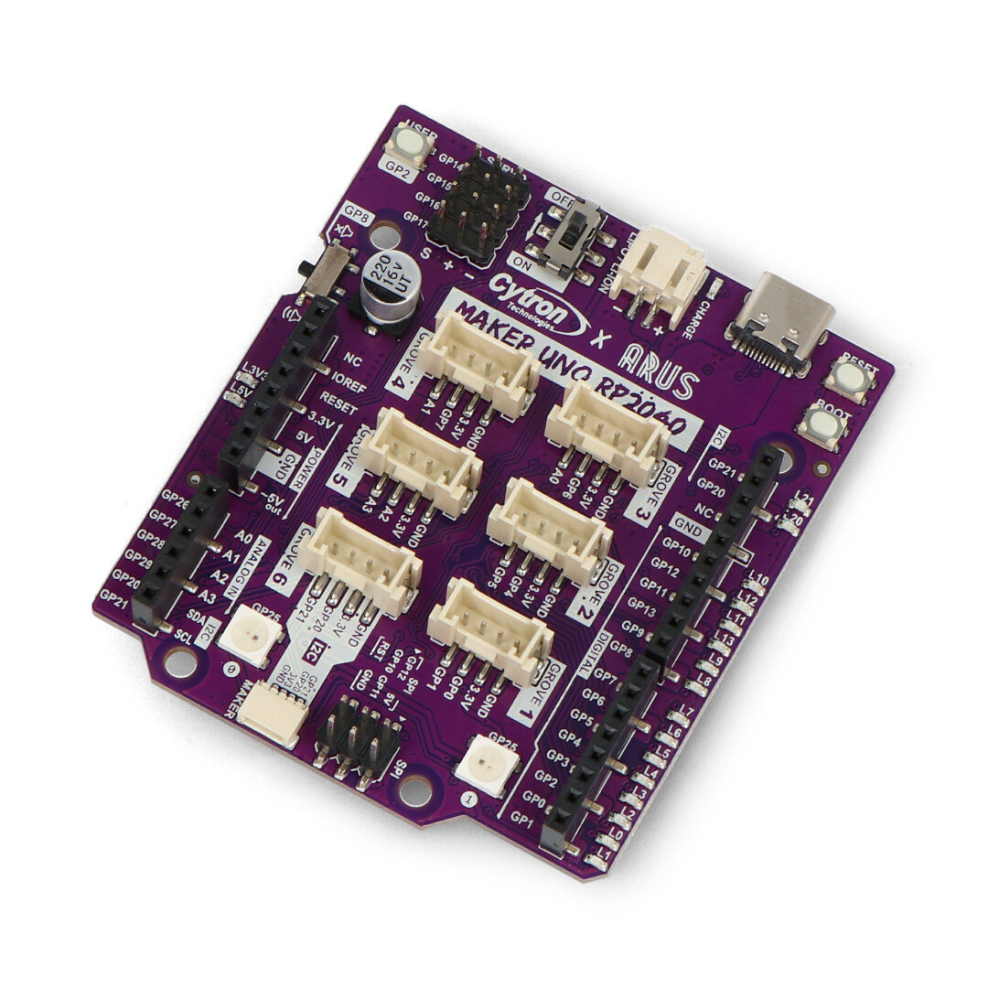 Cytron Maker Uno RP2040 - zgodny z Arduino