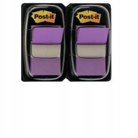 ZAKŁADKI INDEKSUJĄCE POST-IT 680 25x43 2x50SZT PURPUROWE -3M-70005077998-