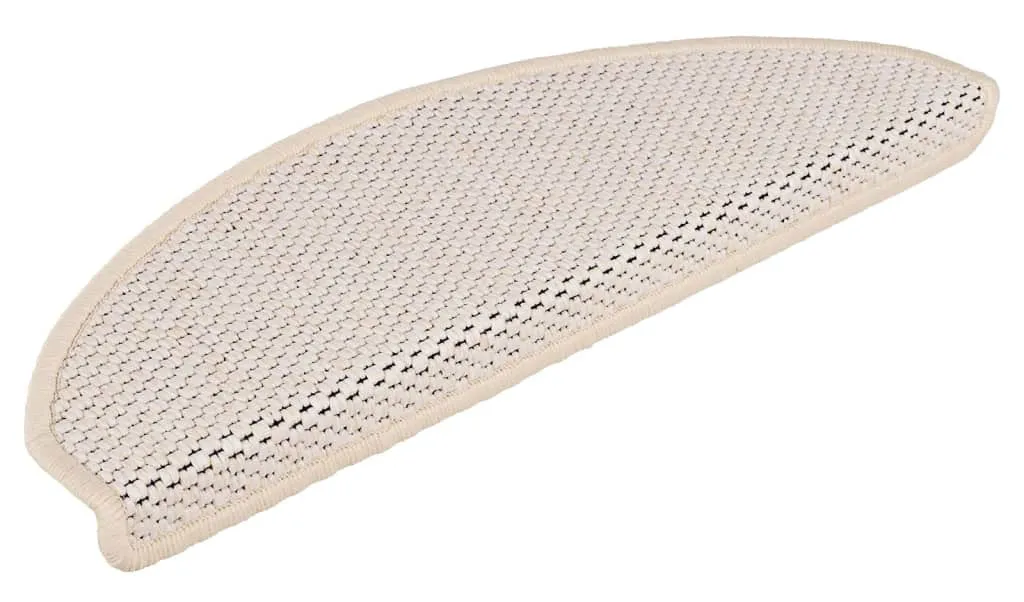 Kremowy Zestaw Samoprzylepnych Dywaników Na Schody K6-S25