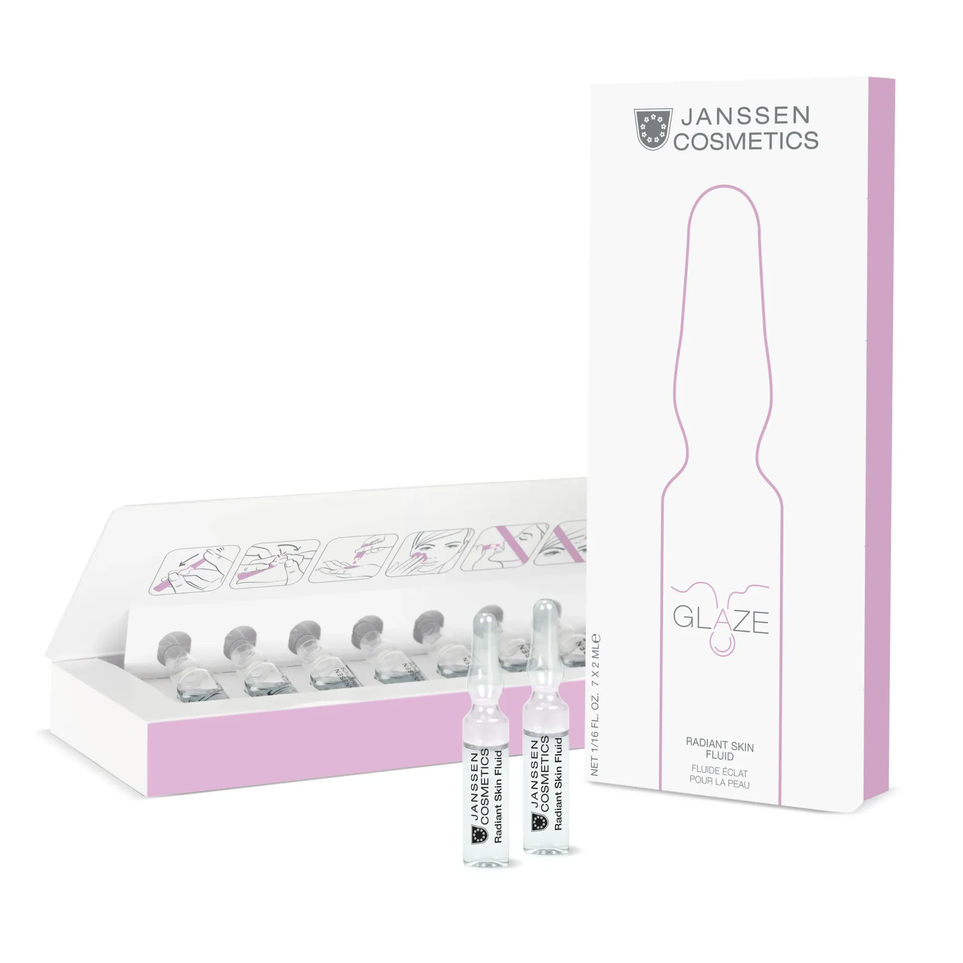 JANSSEN COSMETICS Radiant Skin Fluid Ampułka Rozświetlająca Skórę 7×2 ml