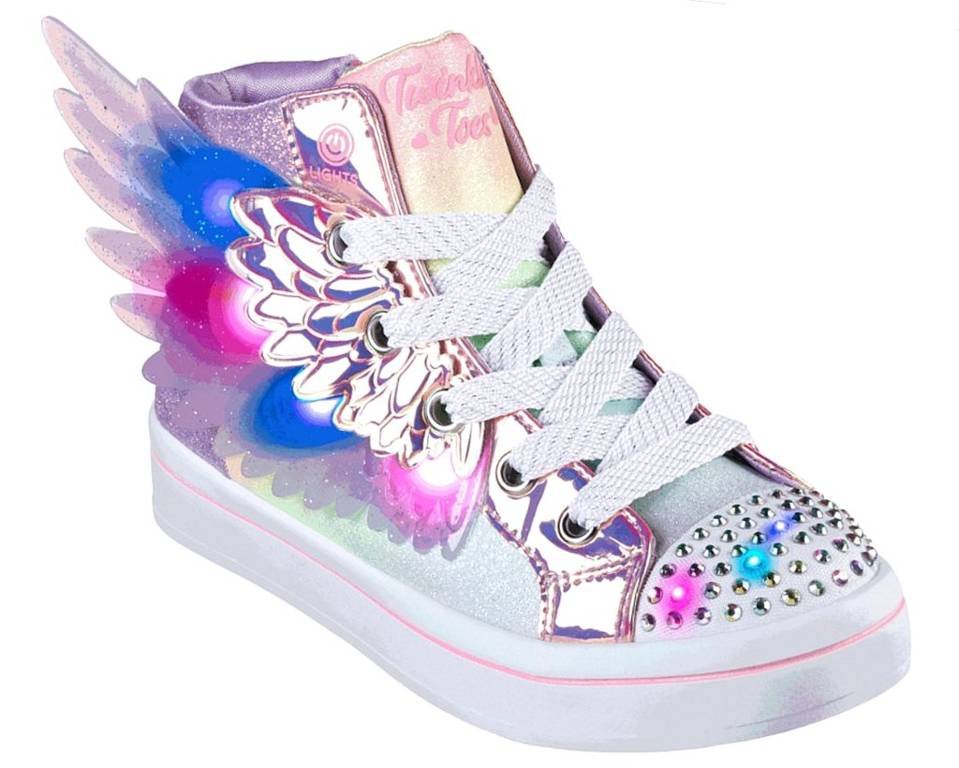 Buty dziecięce SKECHERS TWI-LITES 2.0 UNICORN WINGS (314401L- MLT)-30