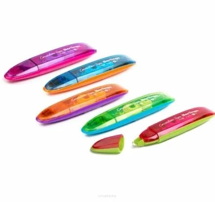 Berlingo Korektor w taśmie Fuze, 5 mm x 6 m - Blistr 2 szt.