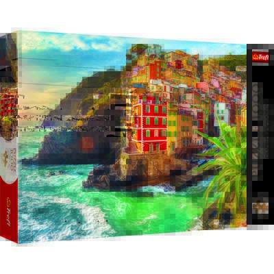 Puzzle 1000 elementów Premium Plus Quality Miasteczko Riomaggiore Włochy