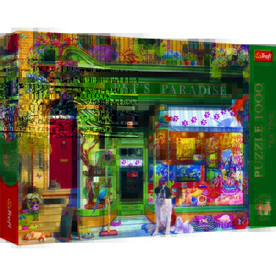 Trefl, Tea Time, Puzzle, Raj dla zwierząt, 1000 elementów