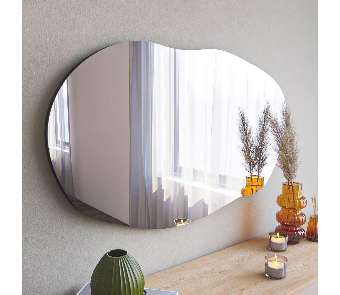 Lustro ścienne LOSSA 89x52 cm czarne