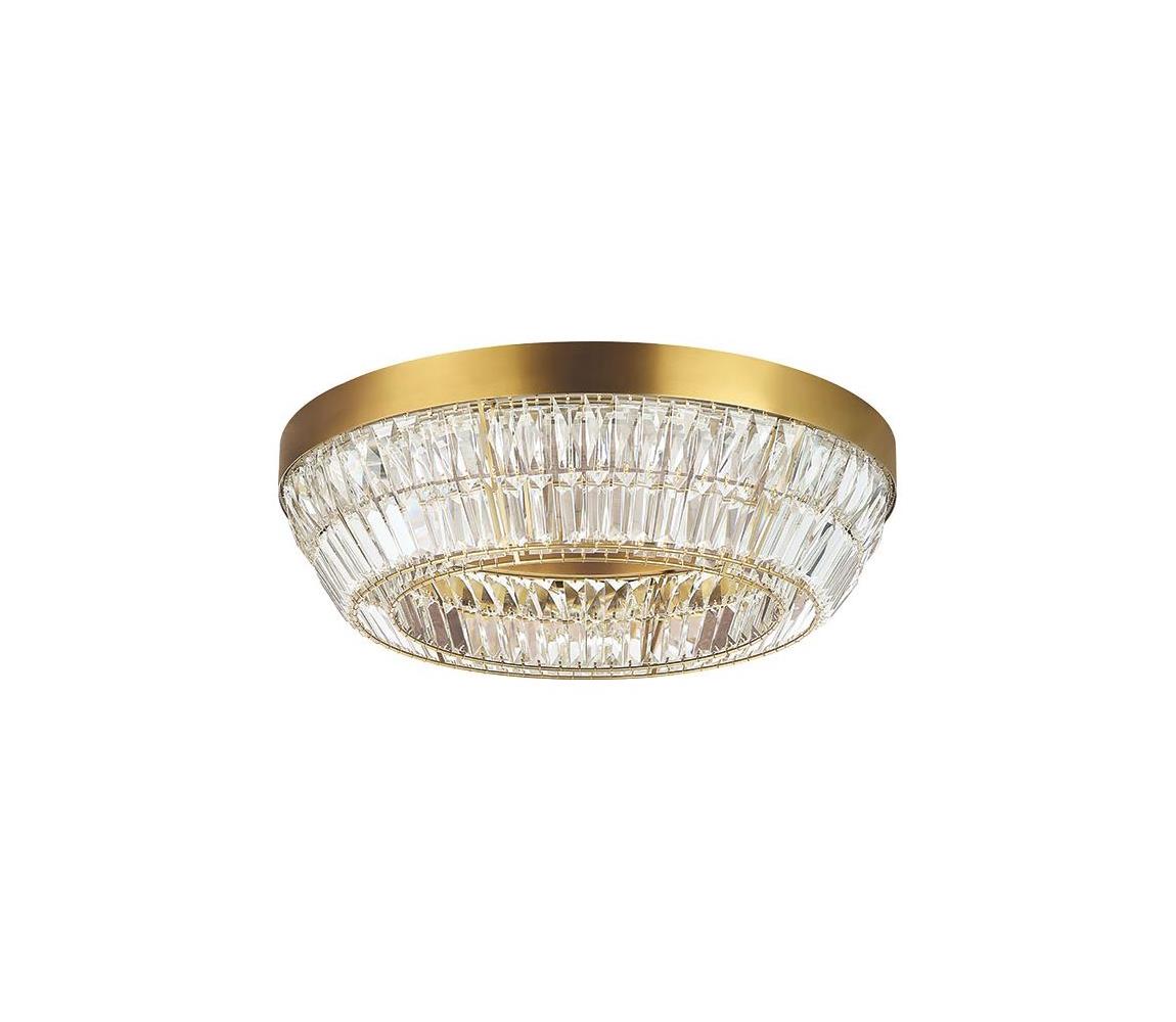 Zambelis 23047 - LED Plafon kryształowy LED/38W/230V 3000K mosiądz