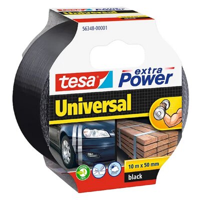 TESA Taśma materiałowa Extra Power DxS) 10 m x 50 mm 56348-01-05 1 Rolka(ek)