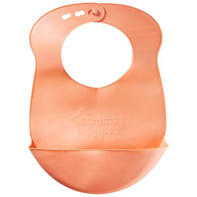 Tommee Tippee Explora - Śliniaczek rolowany. pomarańczowy 463514TT