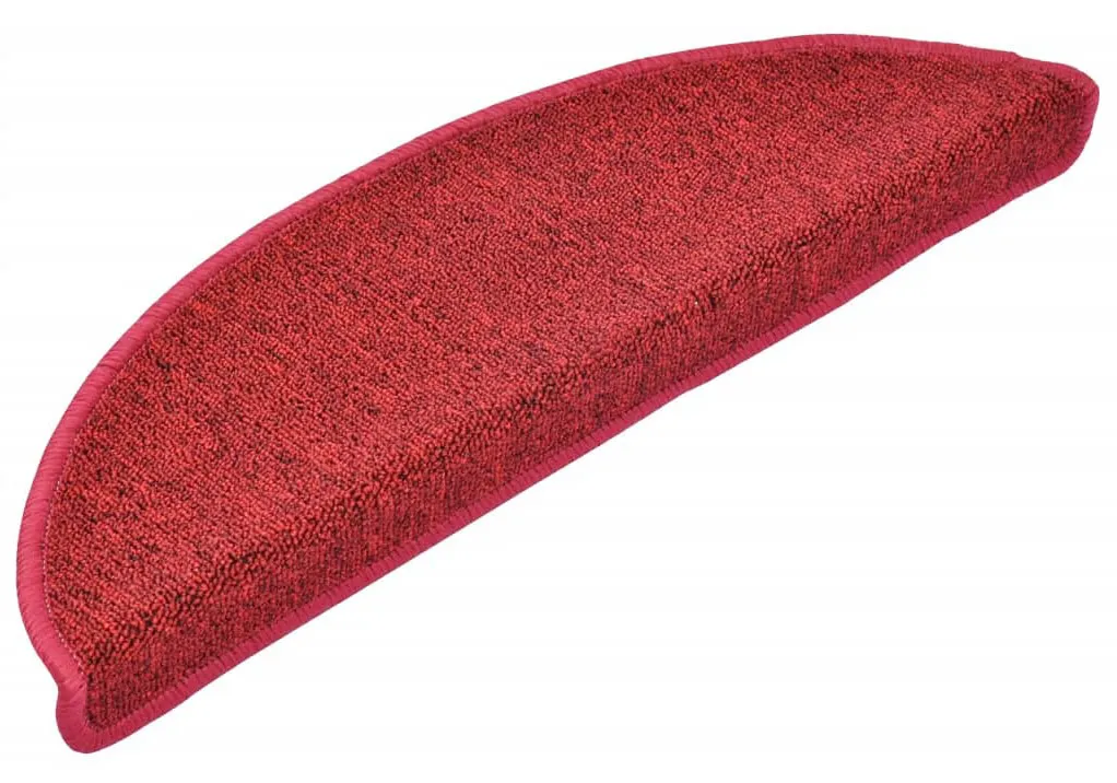 Eleganckie bordowe dywaniki na schody D0-N69