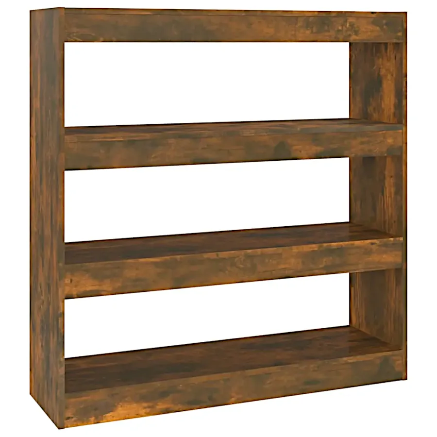 Regał w kolorze do salonu przydymionego dębu B4-P06