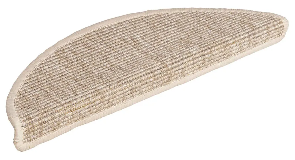 Jasnobeżowy komplet 15 nakładek na schody S2-K39