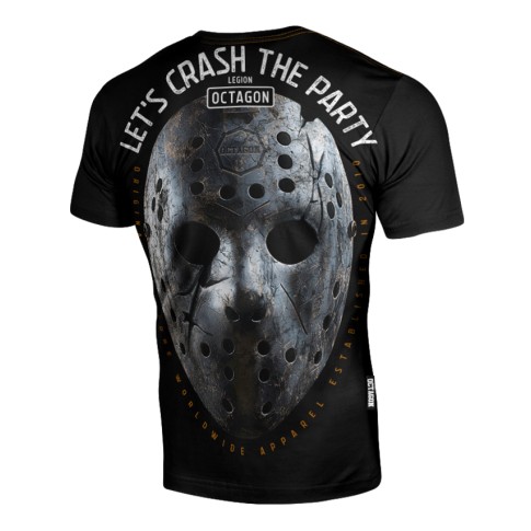 Octagon T-Shirt Koszulka Let's Crash The Party Black