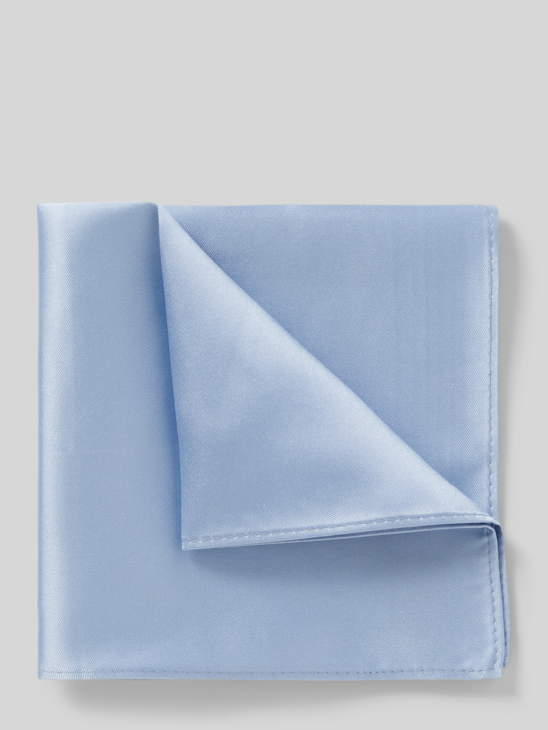 Poszetka jedwabna z fakturowanym wzorem