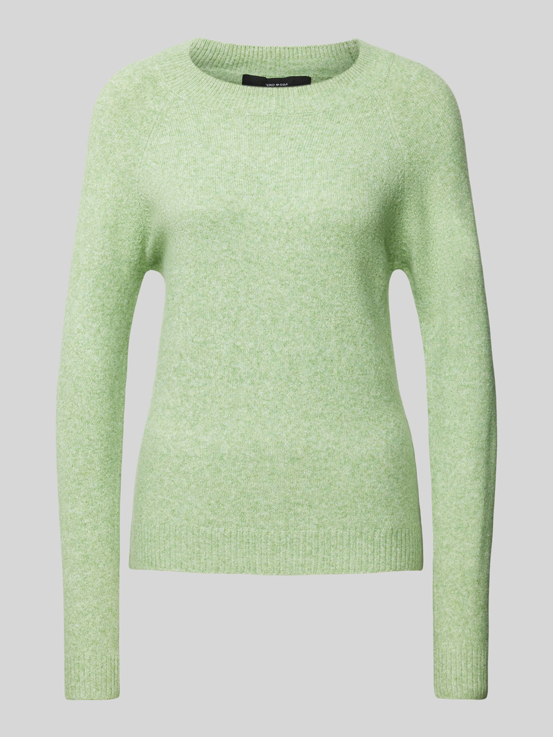 Sweter z dzianiny z długim rękawem model ‘DOFFY’
