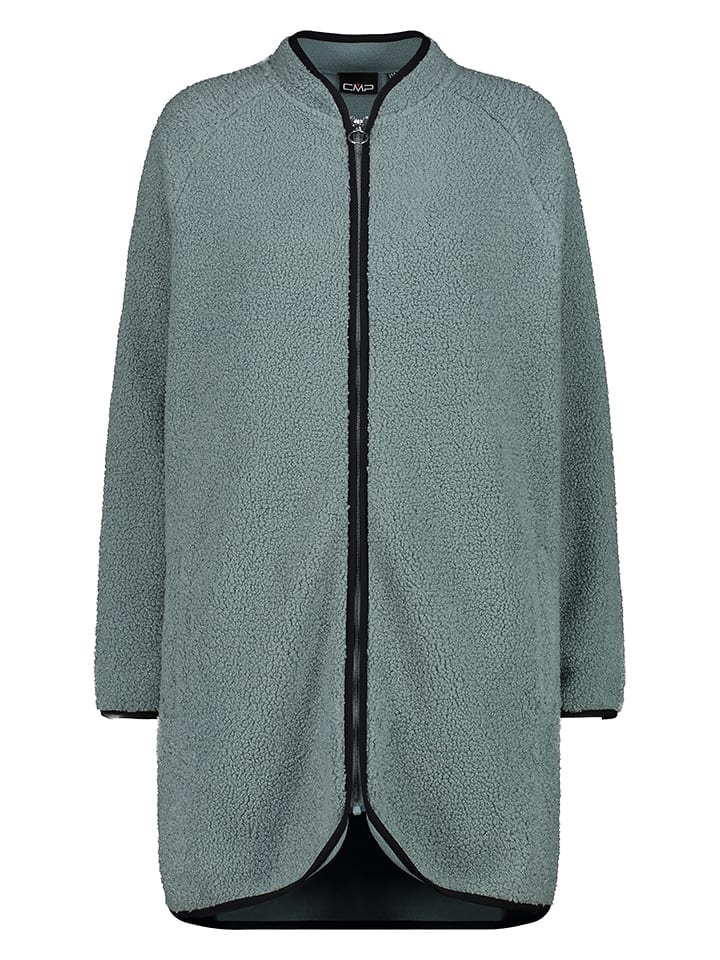 CMP Płaszcz polarowy w kolorze błękitnym