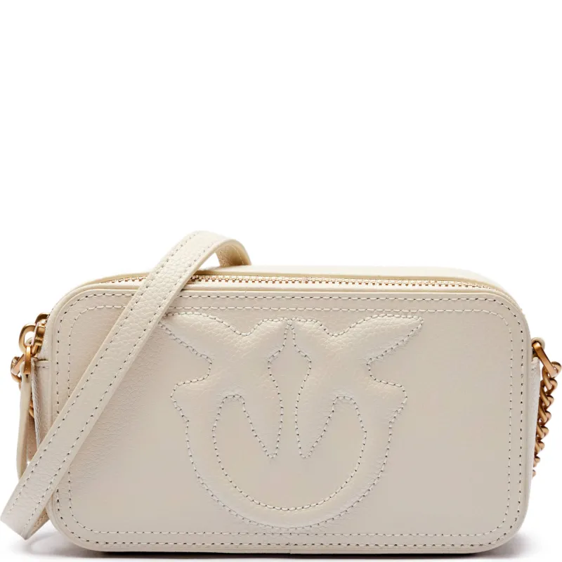 Pinko Skórzana listonoszka CARRIE