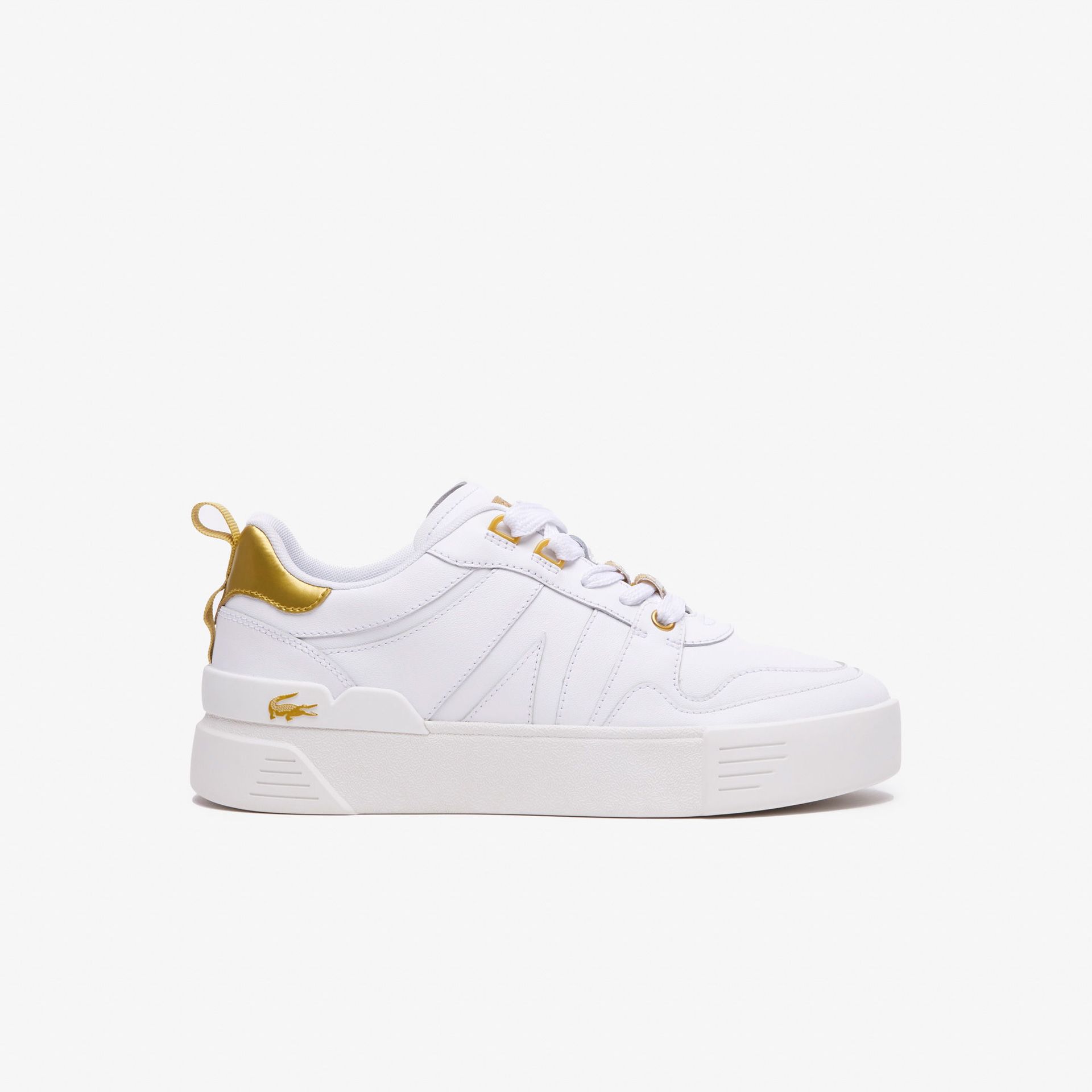 Lacoste Damskie skórzane buty sportowe L002